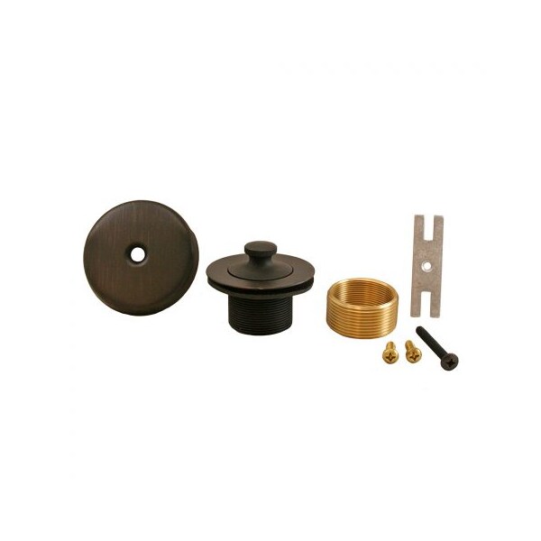 Old World Bronze One-Hole Lift and Turn Conversion Kit